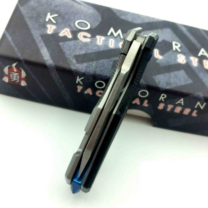Couteau Mousqueton Varape Komoran Manche G10 Lame Acier Inox Mousqueton KO033 - Livraison Gratuite