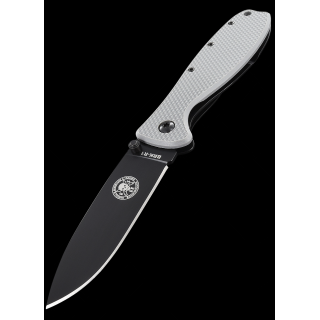 Couteau Esee Zancudo Gray Lame Acier AUS-8 Manche FRN Framelock BRKR1FGB - Livraison Gratuite