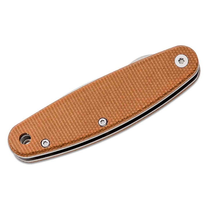 Couteau Esee Churp Brown Lame Acier D2 Manche Micarta Linerlock Clip BRKC2 - Livraison Gratuite