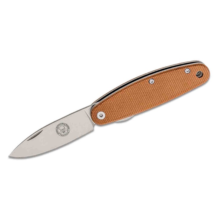 Couteau Esee Churp Brown Lame Acier D2 Manche Micarta Linerlock Clip BRKC2 - Livraison Gratuite