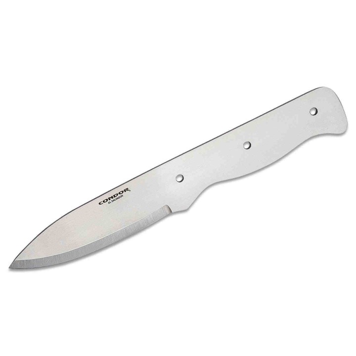 Lame A customiser Condor Bushlore Lame Acier Carbone 1075 Lame Seule El Salvador CTKB23243HC - Livraison Gratuite