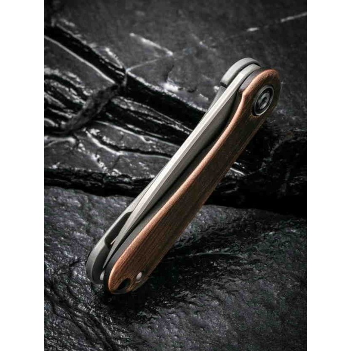 Couteau Civivi Mini Elementum Copper Lame Acier 14C28N Manche Cuivre IKBS Framelock CIVC18062Q2 - Livraison Gratuite