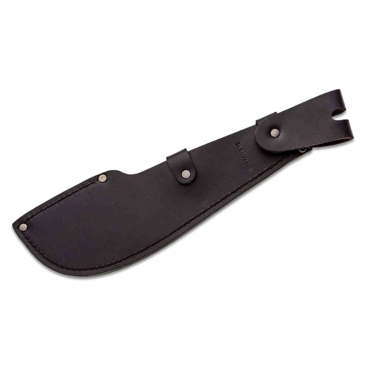 Kukri Condor Departure Bolo Machete Lame Acier Carbone 1075 Manche Bois Etui Cuir Salvador CTK3955122HC - Livraison Gratuite