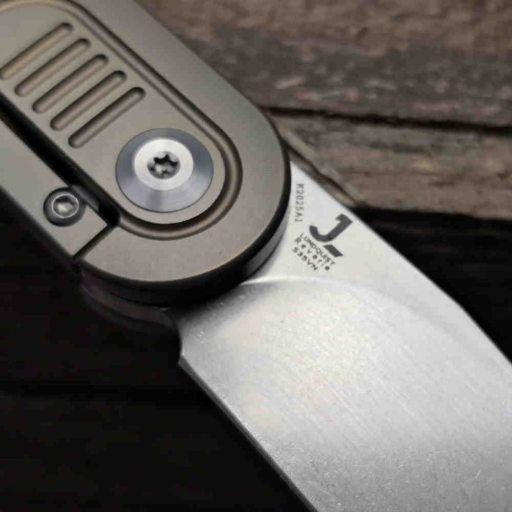 Couteau Kansept Reverie Black Manche G10/Titane Lame S35VN IKBS Framelock Clip K2025A1 - Livraison Gratuite