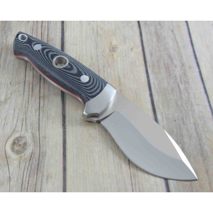 Couteau Cudeman Huracan Lame Acier N690 Manche Micarta Etui Cuir Made In Spain CUD205M - Livraison Gratuite