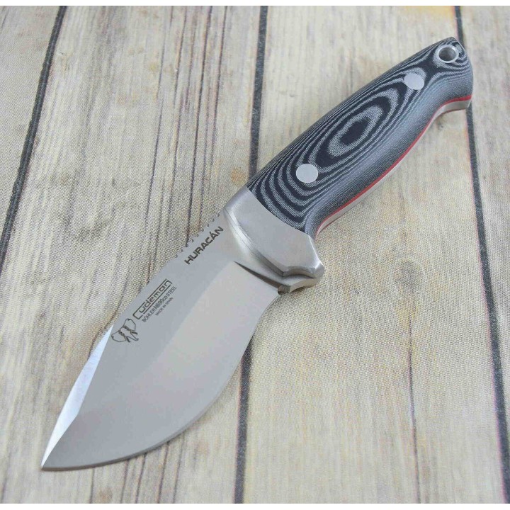 Couteau Cudeman Huracan Lame Acier N690 Manche Micarta Etui Cuir Made In Spain CUD205M - Livraison Gratuite