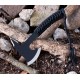 Hache Tomahawk Throwing Axe Lancer Tactical Rando Acier 440 Manche Corde MT629 - Livraison Gratuite