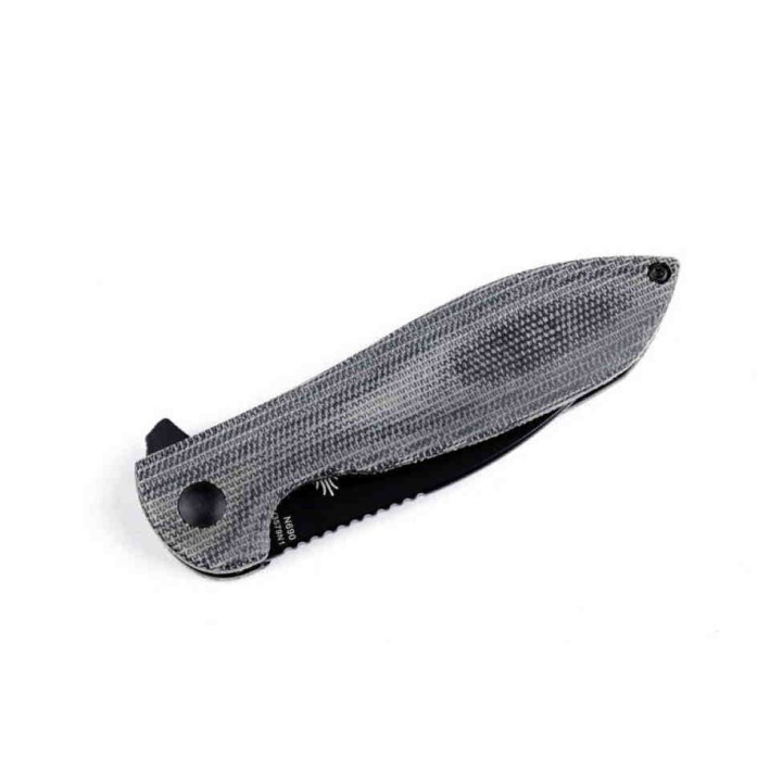 Couteau Kizer Vanguard Infinity Black Lame Acier N690 Manche Micarta IKBS Linerlock CLip KIV3579N1 - Livraison Gratuite
