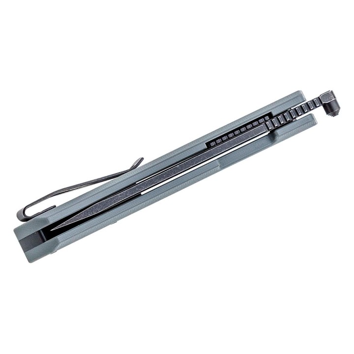 Couteau Steel Will Fjord F71-28 Lame Acier D2 Manche Gray G10 IKBS Linerlock Clip SMGF7128 - Livraison Gratuite