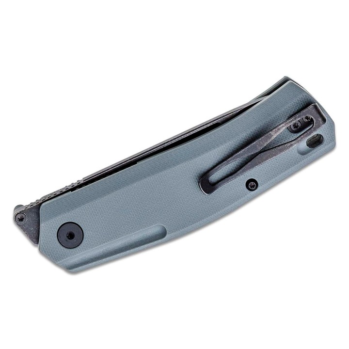 Couteau Steel Will Fjord F71-28 Lame Acier D2 Manche Gray G10 IKBS Linerlock Clip SMGF7128 - Livraison Gratuite
