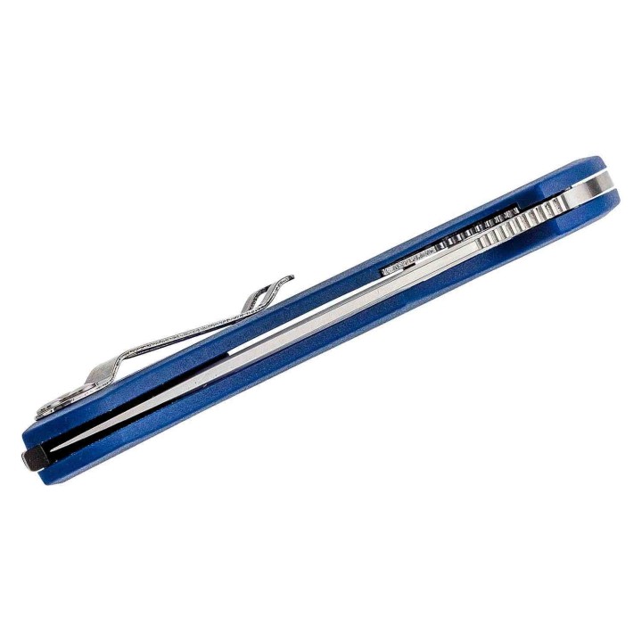 Couteau Steel Will Cutjack C22M Lame Acier D2 Manche FRN Blue Linerlock Clip SMGC22M1BL - Livraison Gratuite