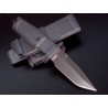 Couteau de Combat Extrema Ratio Col Moschin Lame acier N690 Manche Kraton Made In Italy EX200CMCOMPB - Livraison Gratuite