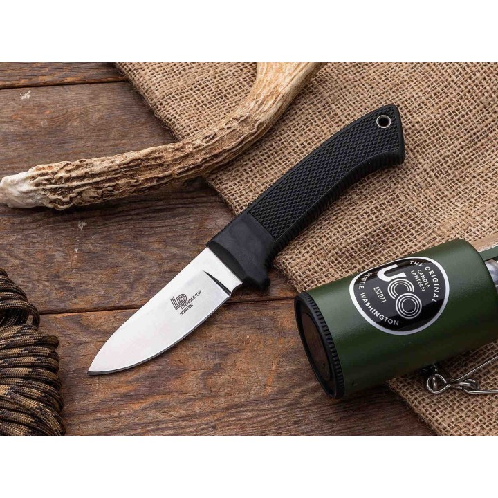 Couteau Cold Steel Pendleton Hunter Lame Acier AUS10 Manche Kray-EX Etui Secure-Ex CS36LPST - Livraison Gratuite