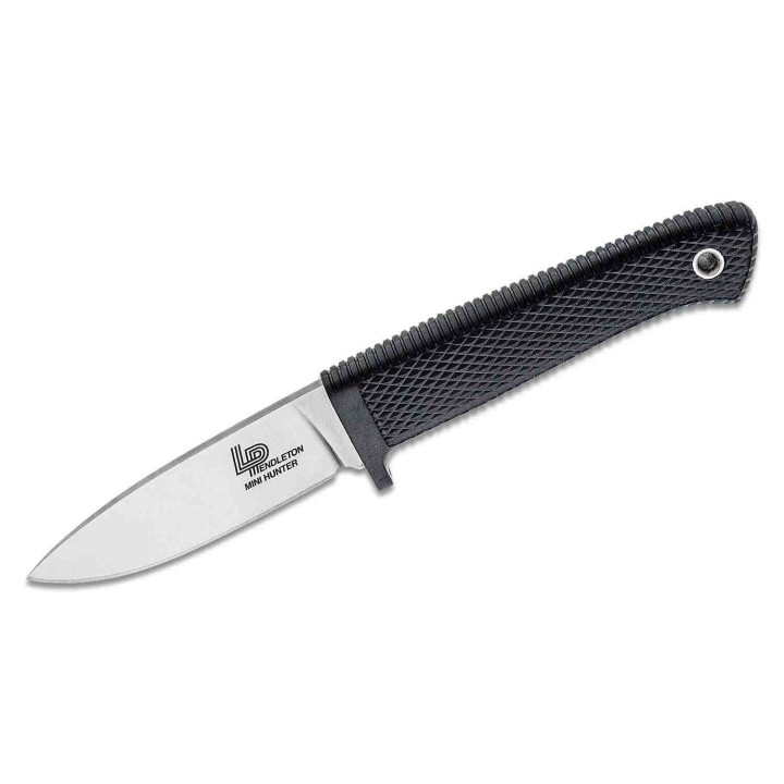 Couteau Cold Steel Pendleton Mini Hunter Acier AUS-10 Manche Kray-EX Etui Secure-Ex CS36LPMF - Livraison Gratuite