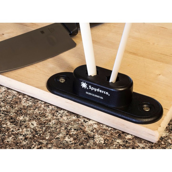SC600F Affuteur Spyderco Galley-V Sharpening System Ceramic Fine-Grit - Livraison Gratuite