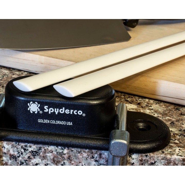 SC600F Affuteur Spyderco Galley-V Sharpening System Ceramic Fine-Grit - Livraison Gratuite