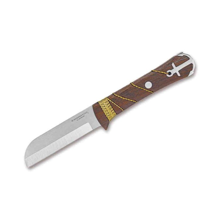Couteau Condor Ocean Raider Lame Acier 440C Manche Noyer Etui Cuir El Salvador CTK1173754C - Livraison Gratuite