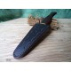 Couteau Dague Scottish Dirk Sheffield Sgian Dubh Acier Carbone Manche Bois Made In England SHE013 - Livraison Gratuite