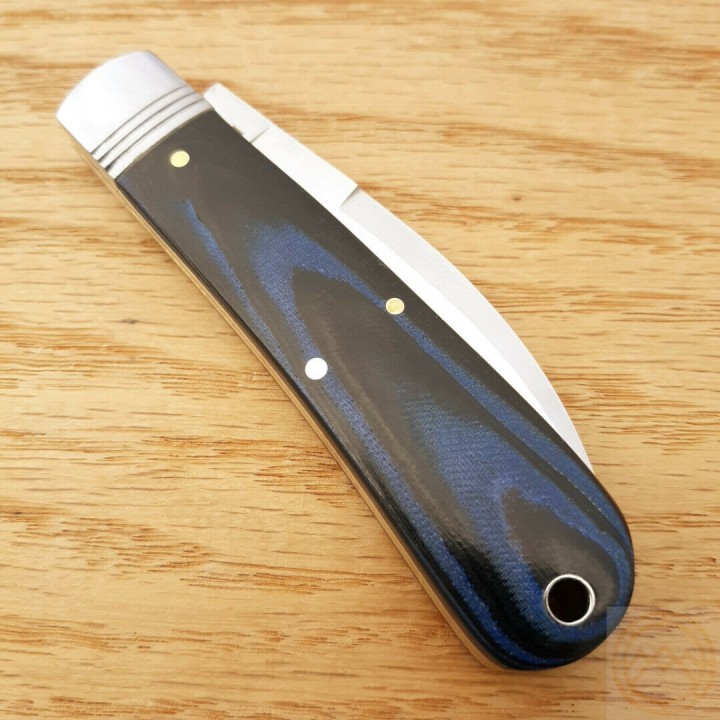 Couteau Rough Rider Denim Micarta Lame Wharncliffe Acier 440 RR2181 - Livraison Gratuite