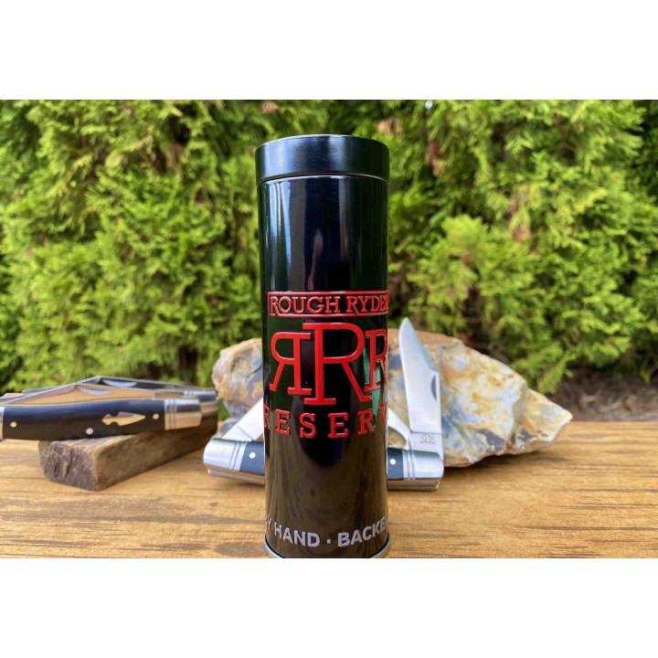 Couteau Rough Rider Reserve Common Stock 3 Lames Acier D2 Manche Micarta RRR008 - Livraison Gratuite