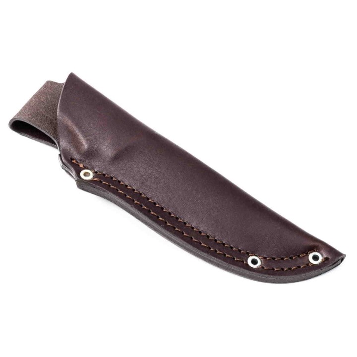 Couteau Bradford Guardian 5.5 3D Black Lame Acier N690 Manche Micarta Etui Cuir USA BRAD55S101 - Livraison Gratuite