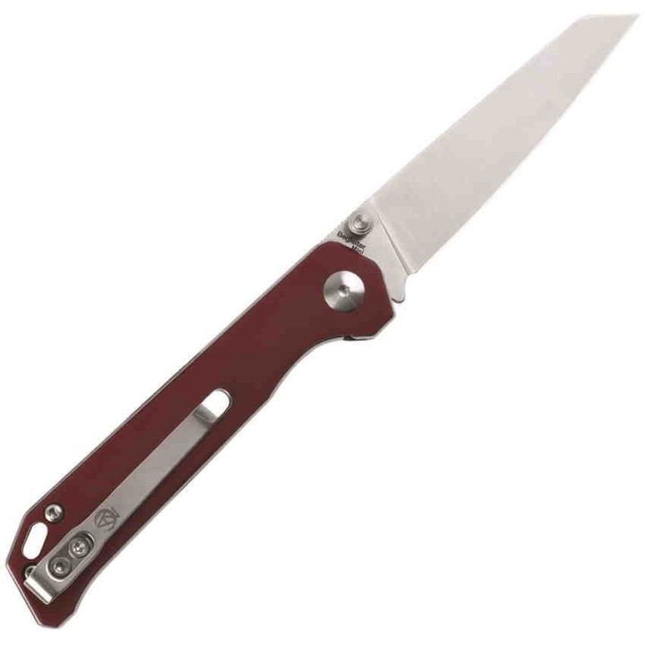 Couteau Kizer Mini Begleiter Red Lame Acier N690 Manche Micarta Linerlock Clip KIV3458RN3 - Livraison Gratuite