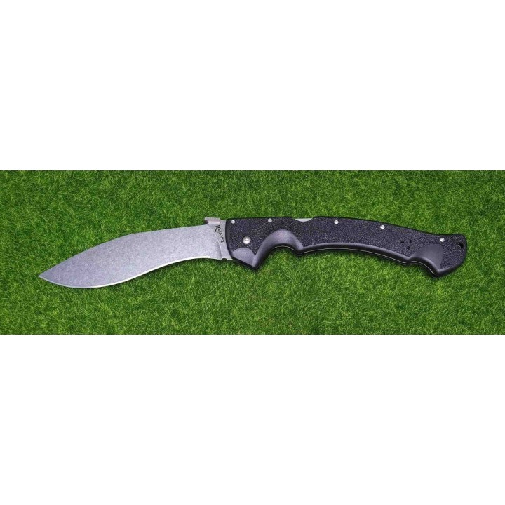 Couteau Kukri Cold Steel Rajah II Lame Acier AUS-10A Manche Griv-Ex Tri-Ad Lock Clip CS62JL - Livraison Gratuite
