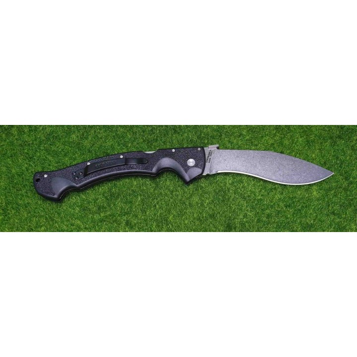Couteau Kukri Cold Steel Rajah II Lame Acier AUS-10A Manche Griv-Ex Tri-Ad Lock Clip CS62JL - Livraison Gratuite