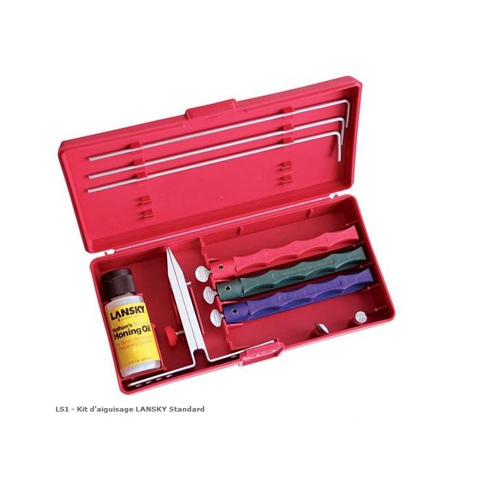 Affûteurs et Pierres LS1 - Kit d'aiguisage LANSKY Standard