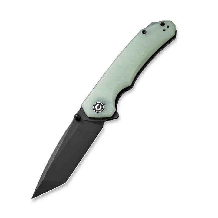 Couteau CIVIVI Brazen Jade Lame Acier 14C28N Manche G10 Linerlock Clip IKBS CIVC2023E - Livraison Gratuite