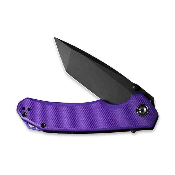 Couteau CIVIVI Brazen Purple Lame Acier 14C28N Manche G10 Linerlock Clip IKBS CIVC2023D - Livraison Gratuite
