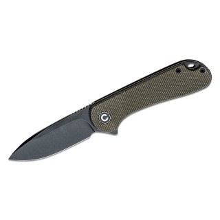 Couteau CIVIVI Elementum Green Lame Acier D2 Manche Micarta Linerlock Clip CIVC907Z - Livraison Gratuite