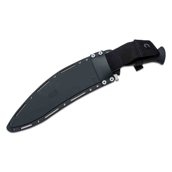 Kukkri Cold Steel Gurkha Kukri Plus Machete Lame Acier 4034 Manche Kraton Etui Secure-Ex CS39LMC4 - Livraison Gratuite