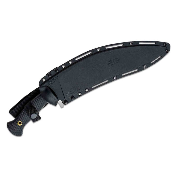 Kukkri Cold Steel Gurkha Kukri Plus Machete Lame Acier 4034 Manche Kraton Etui Secure-Ex CS39LMC4 - Livraison Gratuite