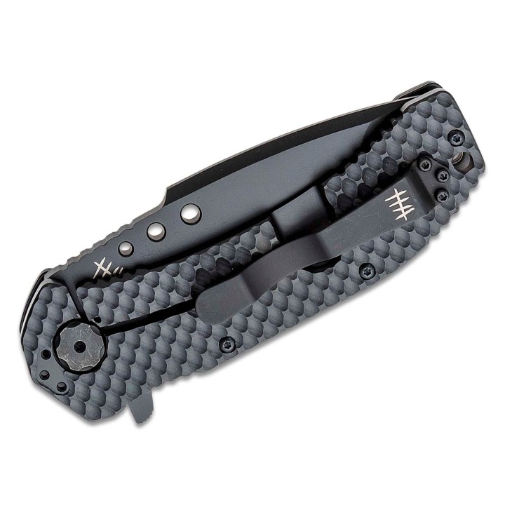 Couteau Halfbreed Blades MILSPEC Lame Acier S30VN Tanto Manche G10 Framelock Clip HBBMILF03 - Livraison Gratuite