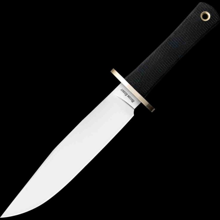 Couteau Bowie Cold Steel Recon Scout Lame Acier CPM-3V Manche Kray-Ex Etui Secure-Ex CS37RS - Livraison Gratuite