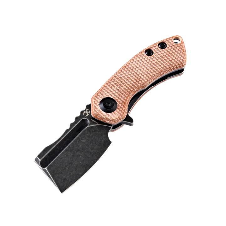 Couteau Kansept Korvid Brown Manche Micarta Lame Acier 154CM Slip Joint KT3030A5 - Livraison Gratuite