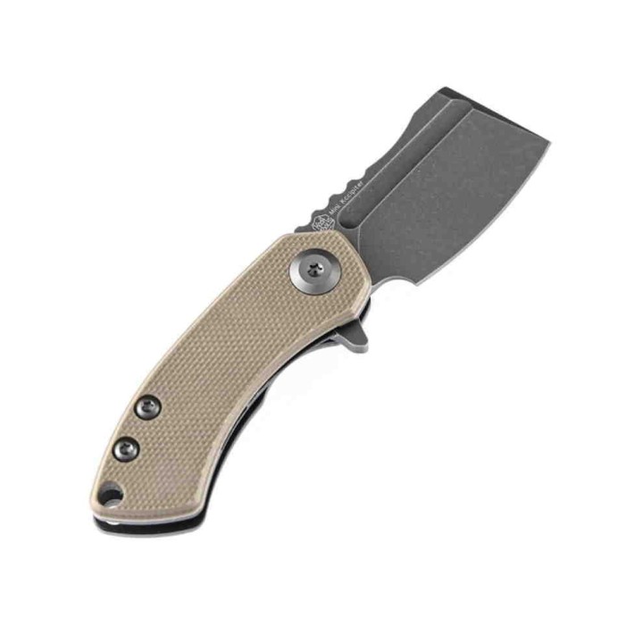 Couteau Kansept Korvid Tan Manche G10 Lame Acier 154CM Slip Joint KT3030A2 - Livraison Gratuite