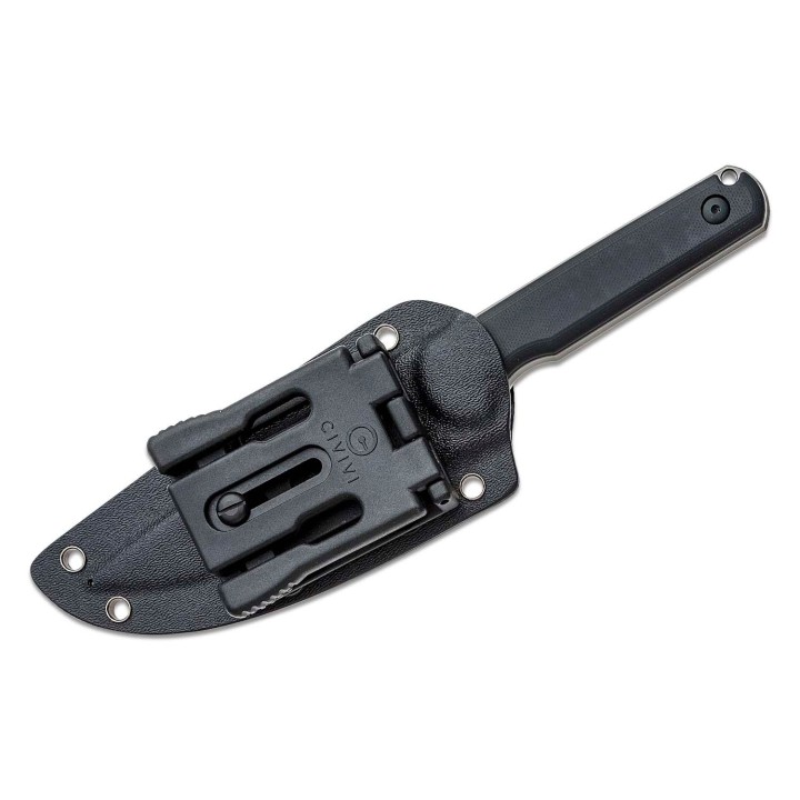 Couteau Ferrum Forge Lackey XL Lame Acier 9Cr18MoV Manche G10 Etui Kydex/Clip FF0089B - Livraison Gratuite