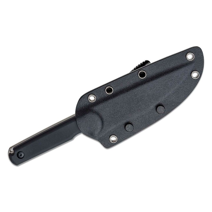 Couteau Ferrum Forge Lackey XL Lame Acier 9Cr18MoV Manche G10 Etui Kydex/Clip FF0089B - Livraison Gratuite