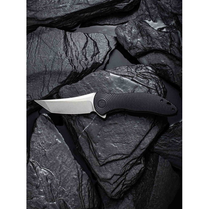 Couteau CIVIVI Synergy 3 Tanto Lame Acier Nitro-V Manche G10 IKBS Linerlock Clip CIVC20075B1 - Livraison Gratuite