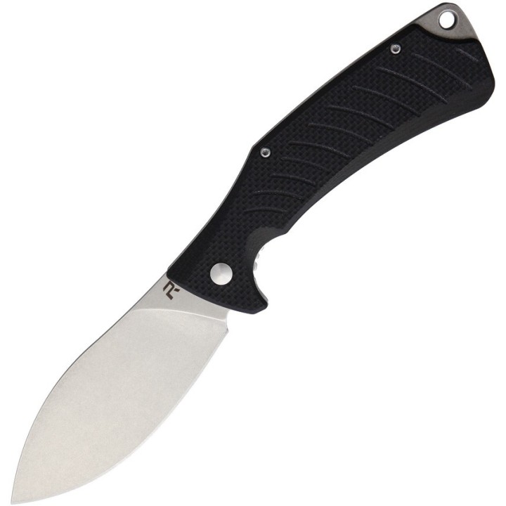 Couteau REVO Ness Black Lame Acier D2 Manche G10 IKBS Linerlock CLip REV008BLK - Livraison Gratuite