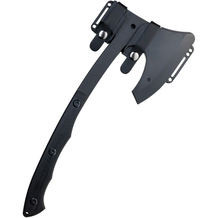 Hache Tomahawk APOC Survival Barrens Lame Acier 9260 Manche G10 Etui Kydex DRK35551 - Livraison Gratuite