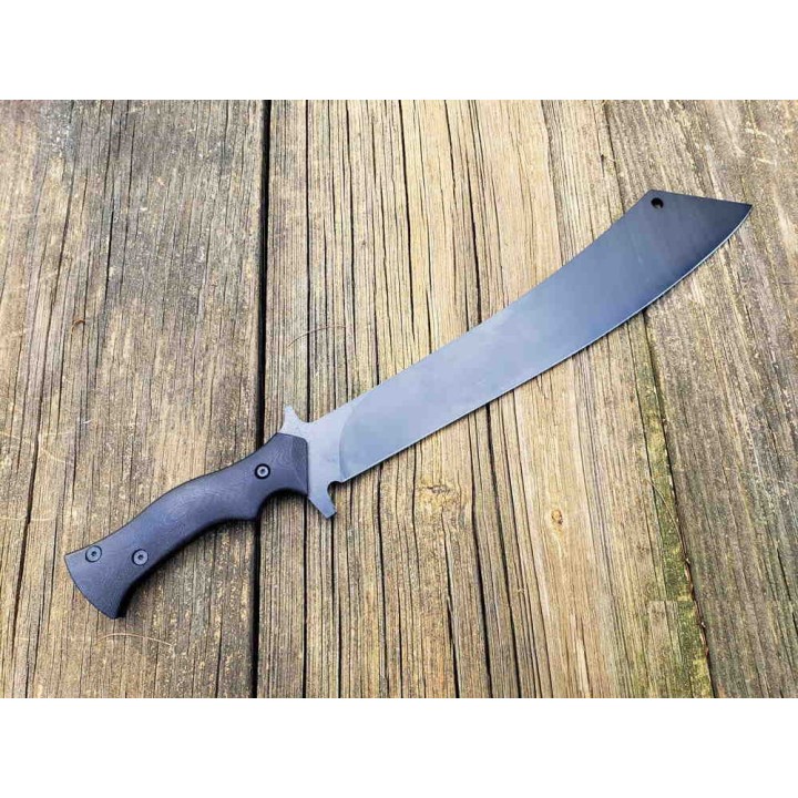 Machette APOC Survival Chop House Machete Lame Acier 9260 Manche G10 Etui Kydex DRK35550 - Livraison Gratuite