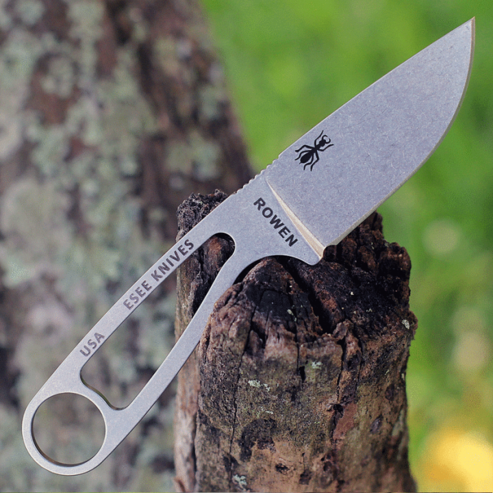 Couteau ESEE IZULA-35V Lame Acier S35VN Etui Plastic Clip Made In USA ESIZULA35V - Livraison Gratuite