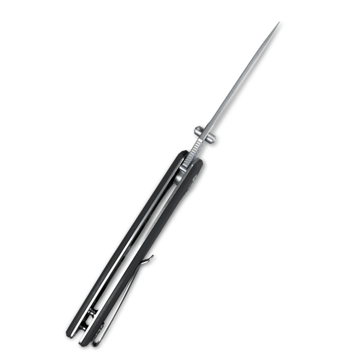 Couteau Kubey EDC Black Manche G10 Lame Acier D2 IKBS Linerlock Clip KUB901A - Livraison Gratuite