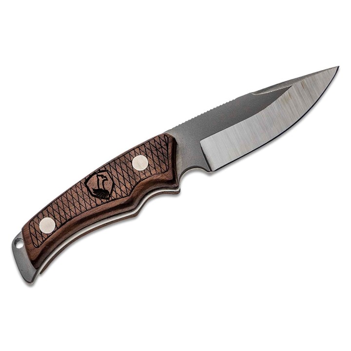 Couteau Condor Okavango Lame Acier 440C Manche Noyer Etui Cuir Made El Salvador CTK118354C - Livraison Gratuite