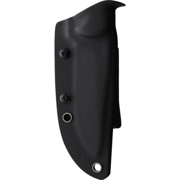 Couteau Bushcraft Chasse Defcon Lame Acier D2 Manche Black/Orange G10 Etui Kydex TD007SL - Livraison Gratuite