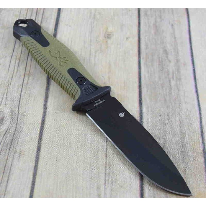 Couteau de Survie Browning Ignite 2 Lame Acier 7Cr17MoV Manche Polymère Etui Polymère BR0335 - Livraison Gratuite