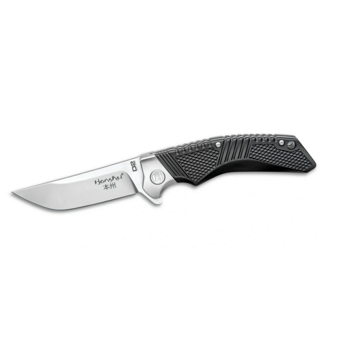 Couteau United Cutlery Honshu Sekyurti Lame Acier D2 Manche Nylon IKBS Linerlock Clip UC3349 - Livraison Gratuite